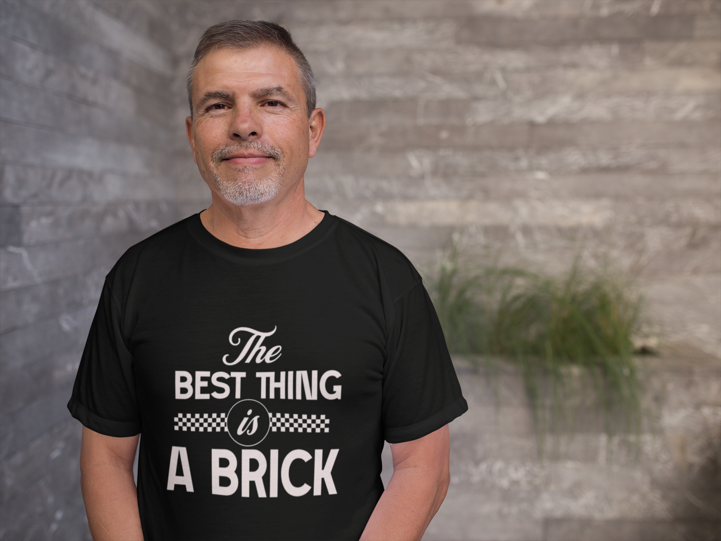 The Best Thing is a Brick – T-Shirt für echte Klemmbaustein-Fans