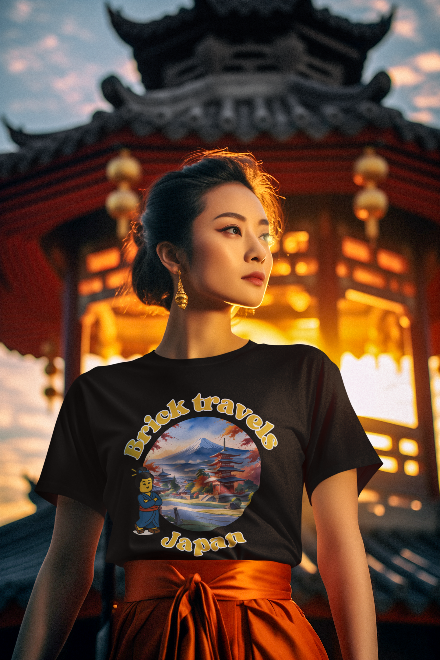 Brick travels T-Shirt – Japan Edition