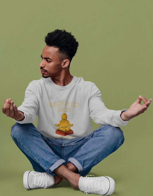 Bauen ist mein Yoga Sweatshirt