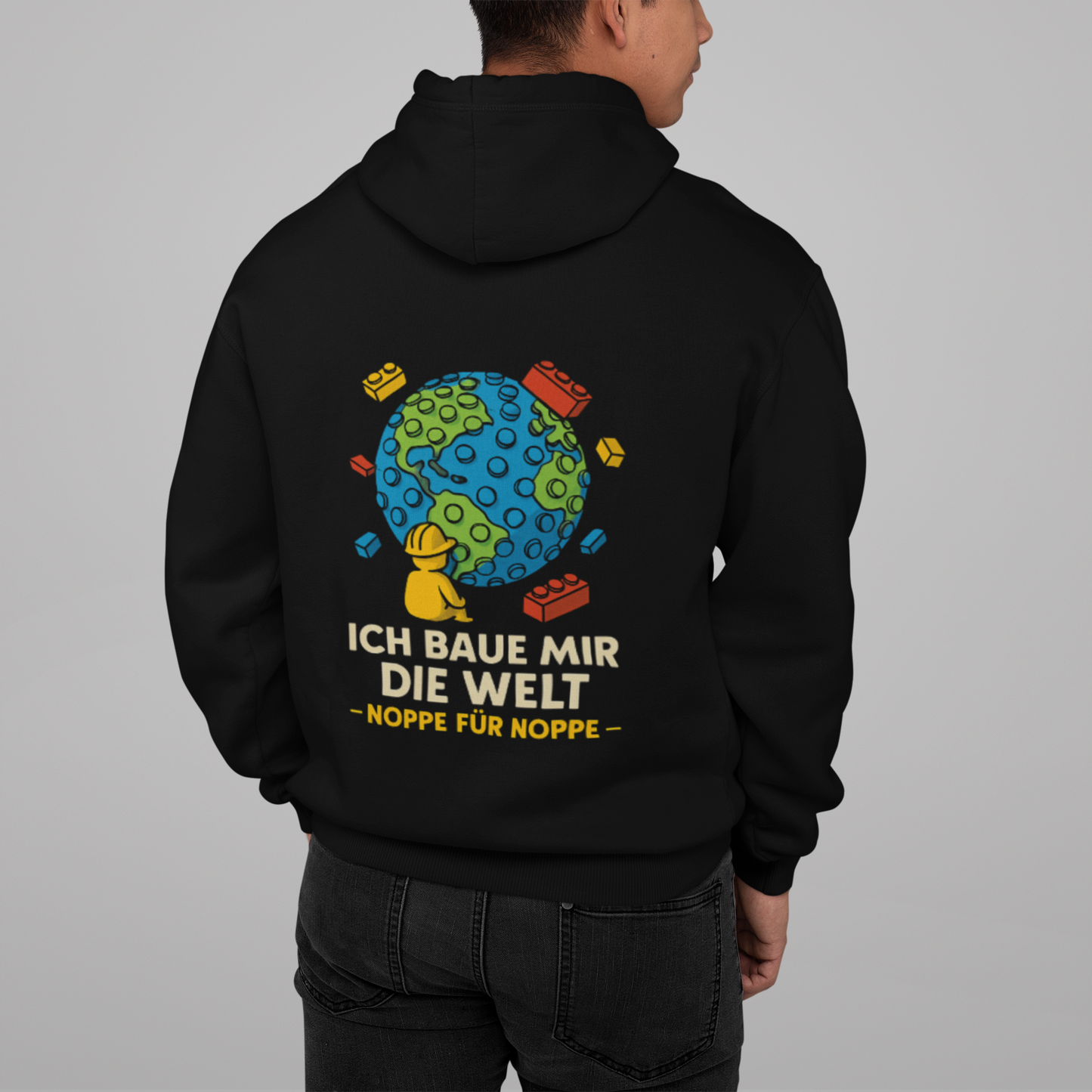 Ich baue mir die Welt Premium Hoodie