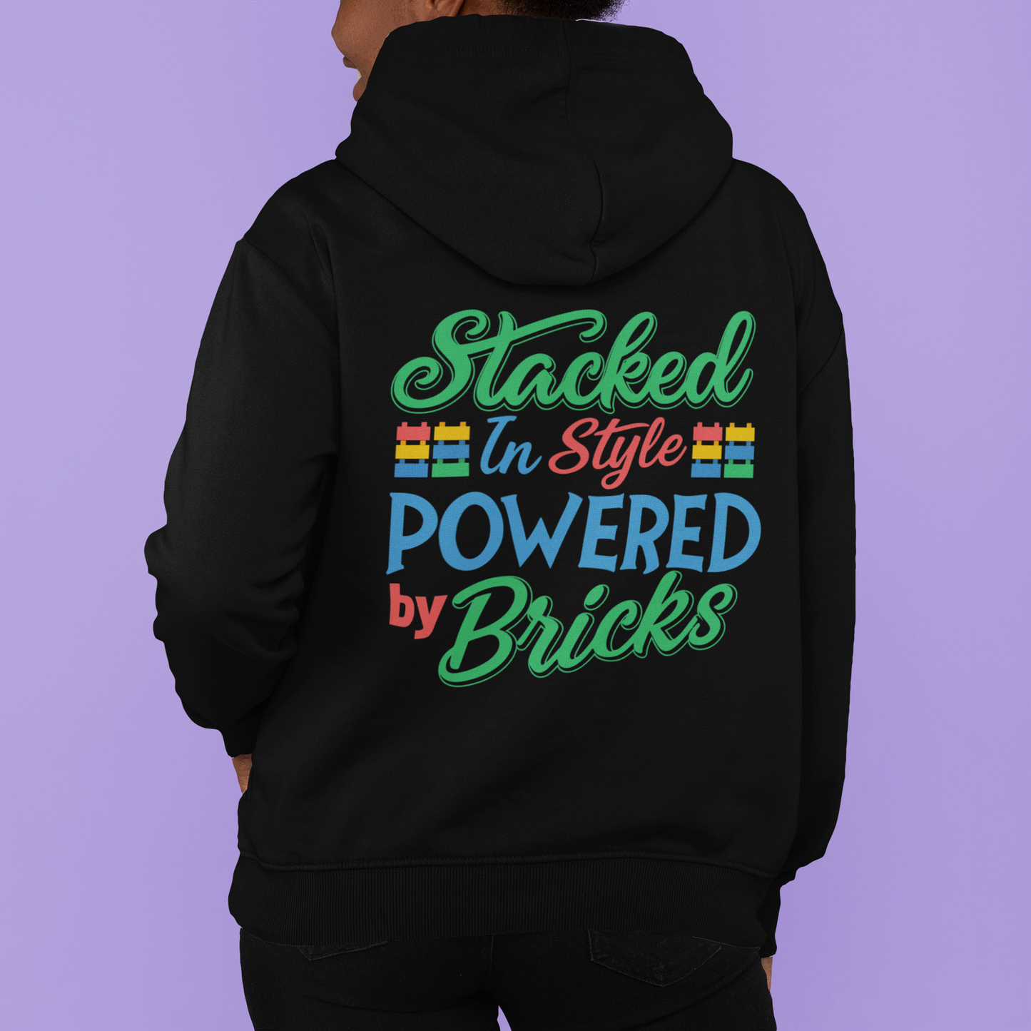 Stacked in Style Premium Hoodie