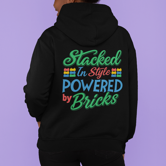 Stacked in Style Premium Hoodie