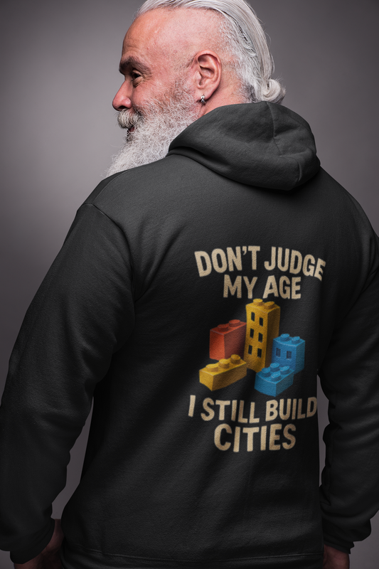 Don’t judge my age Premium Hoodie