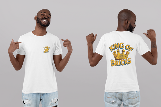 King of Bricks – Das Statement-Shirt für wahre Baumeister