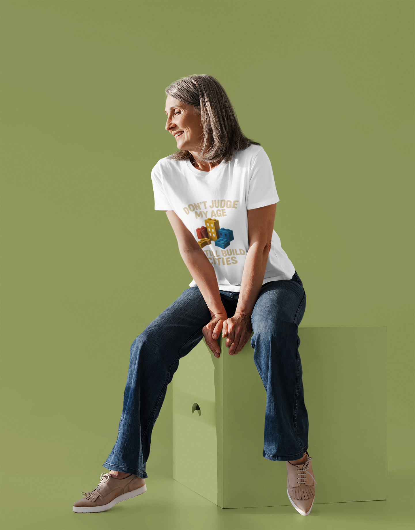 Don’t Judge My Age – Statement-Shirt für baubegeisterte Frauen